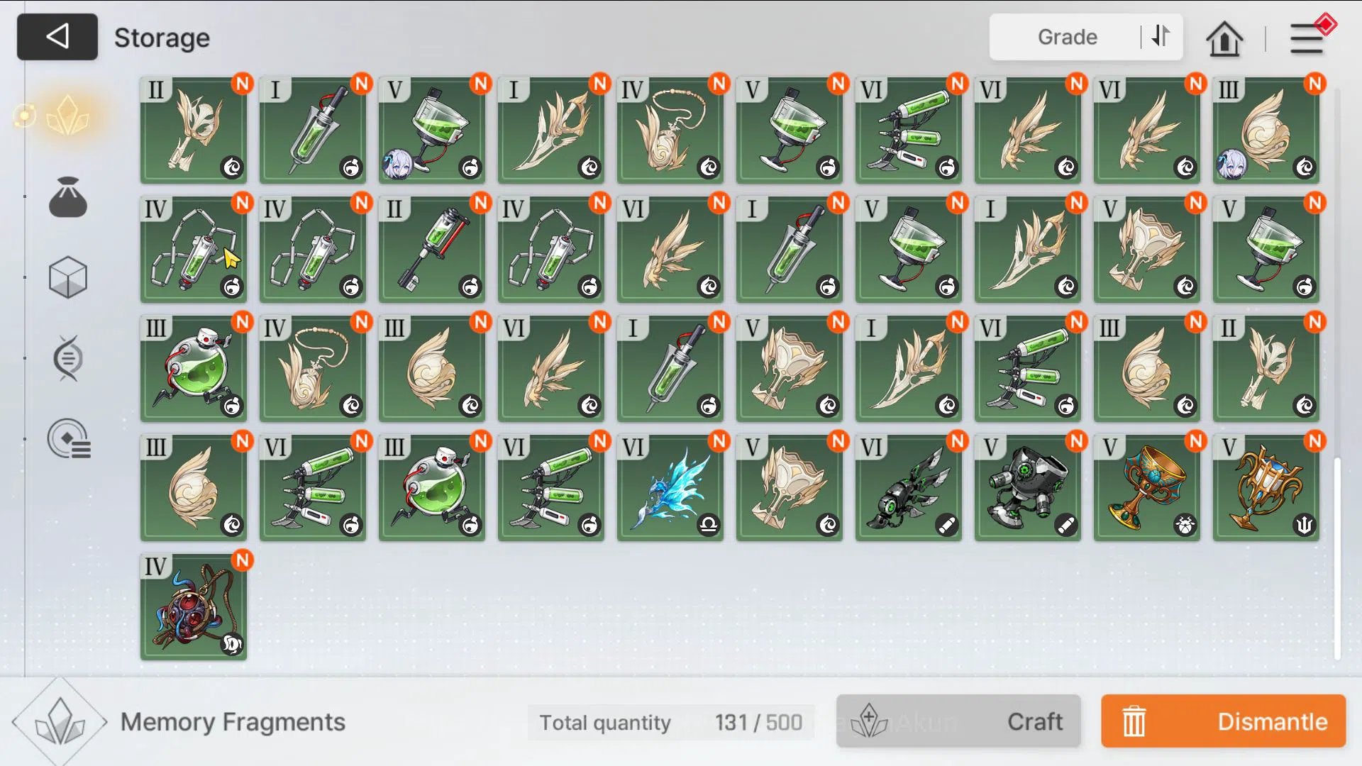 Chaos Zero Nightmare Accounts GLOBAL Lv 38|4 SSR[Narja M1,Haru,Luke M1,Mei Lin]| image 8