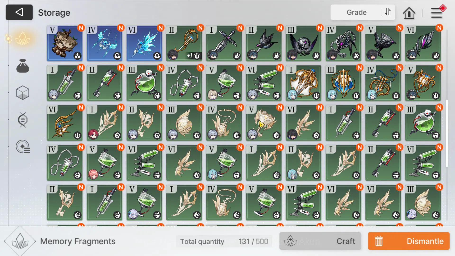 Chaos Zero Nightmare Accounts GLOBAL Lv 38|4 SSR[Narja M1,Haru,Luke M1,Mei Lin]| image 9