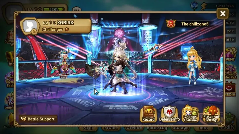 Summoners War: Sky Arena Accounts GLOBAL Lv98|2 LD[Hanwul,Ella]|23 Total NB5[Amber,V image 2