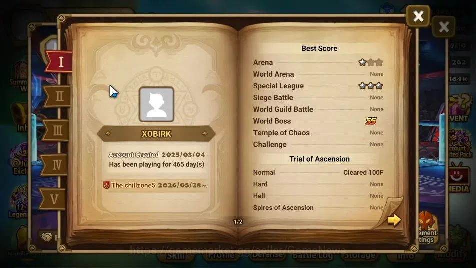 Summoners War: Sky Arena Accounts GLOBAL Lv98|2 LD[Hanwul,Ella]|23 Total NB5[Amber,V image 3