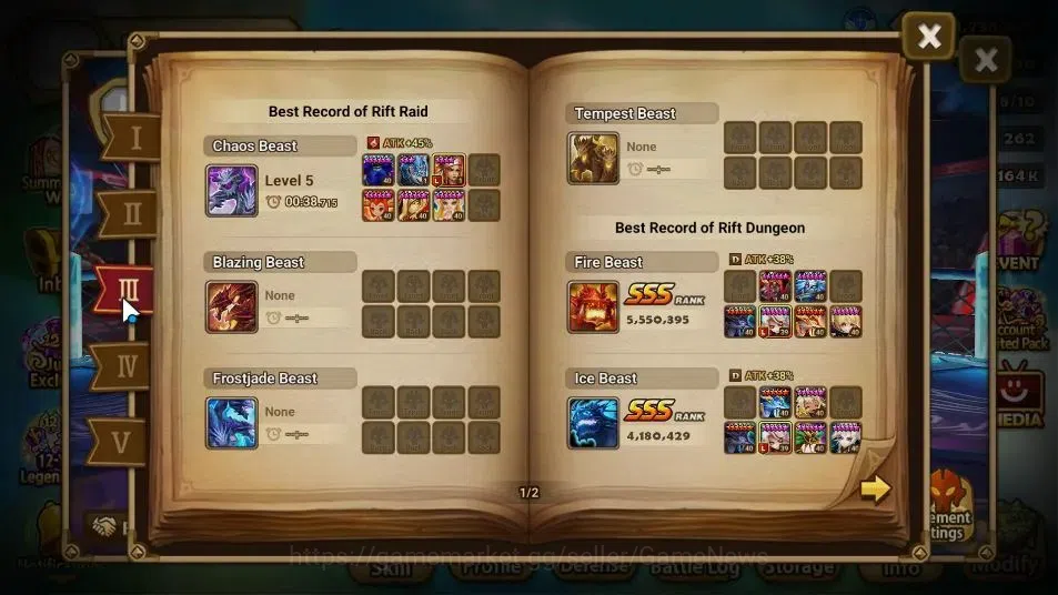 Summoners War: Sky Arena Accounts GLOBAL Lv98|2 LD[Hanwul,Ella]|23 Total NB5[Amber,V image 5