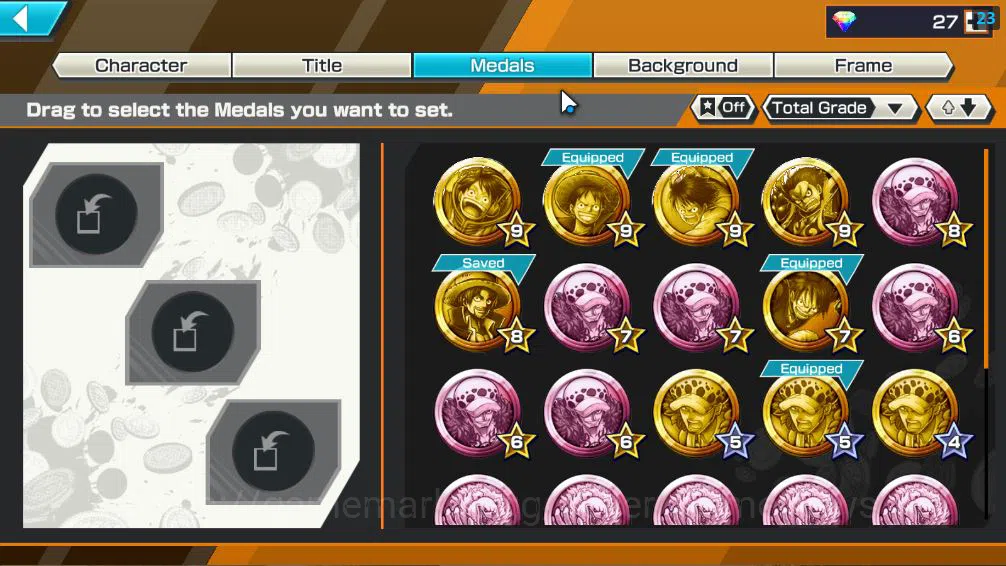 One Piece Bounty Rush Accounts Global|3  EX|Winner Island Trafalgar law,Gp Gol D. image 3