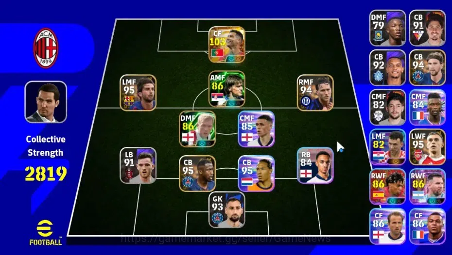 eFootball Accounts Legends & Iconic Players Android|Big Time Cristiano Ronaldo 23 Jun'26|Epic Dragan Stojkovic,Paul 1