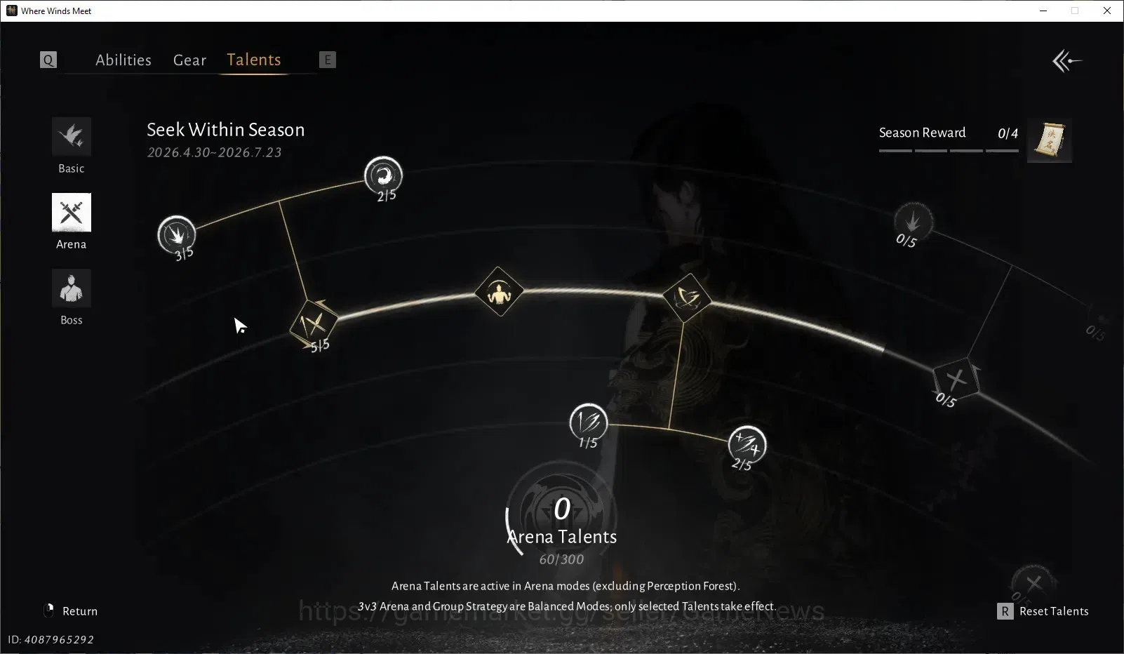 Where Winds Meet Accounts GLOBAL|Lv95|13 RM|GS 30K|5K Jade|Year of Splendor| image 10