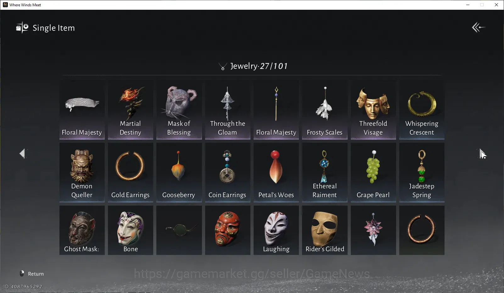 Where Winds Meet Accounts GLOBAL|Lv95|13 RM|GS 30K|5K Jade|Year of Splendor| image 20