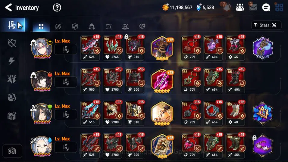 Epic Seven Accounts ASIA Unverif|17 ML(BArunka,Ruele oL,Belian,Etc)+Ab image 16