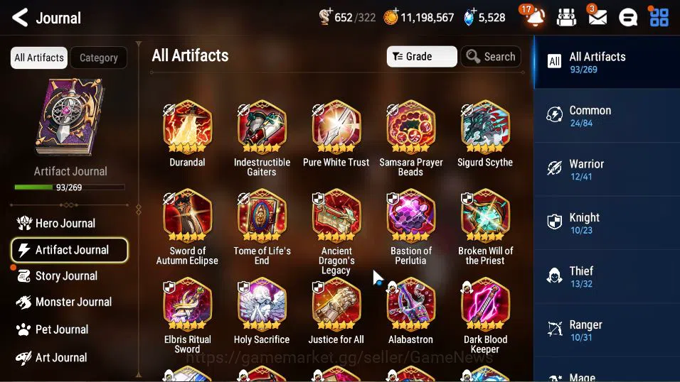 Epic Seven Accounts ASIA Unverif|17 ML(BArunka,Ruele oL,Belian,Etc)+Ab image 19