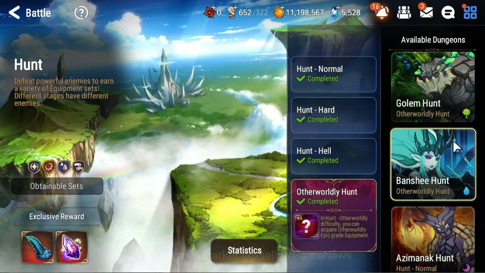 Epic Seven Accounts ASIA Unverif|17 ML(BArunka,Ruele oL,Belian,Etc)+Ab image 5