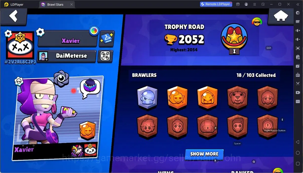 Brawl Stars Accounts Android | 2052 Thropy |18 Brawler|2 Hypercharger(E image 2