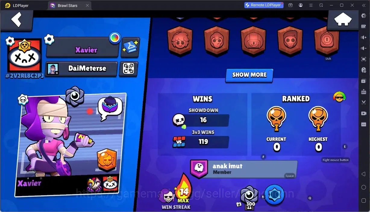 Brawl Stars Accounts Android | 2052 Thropy |18 Brawler|2 Hypercharger(E image 3