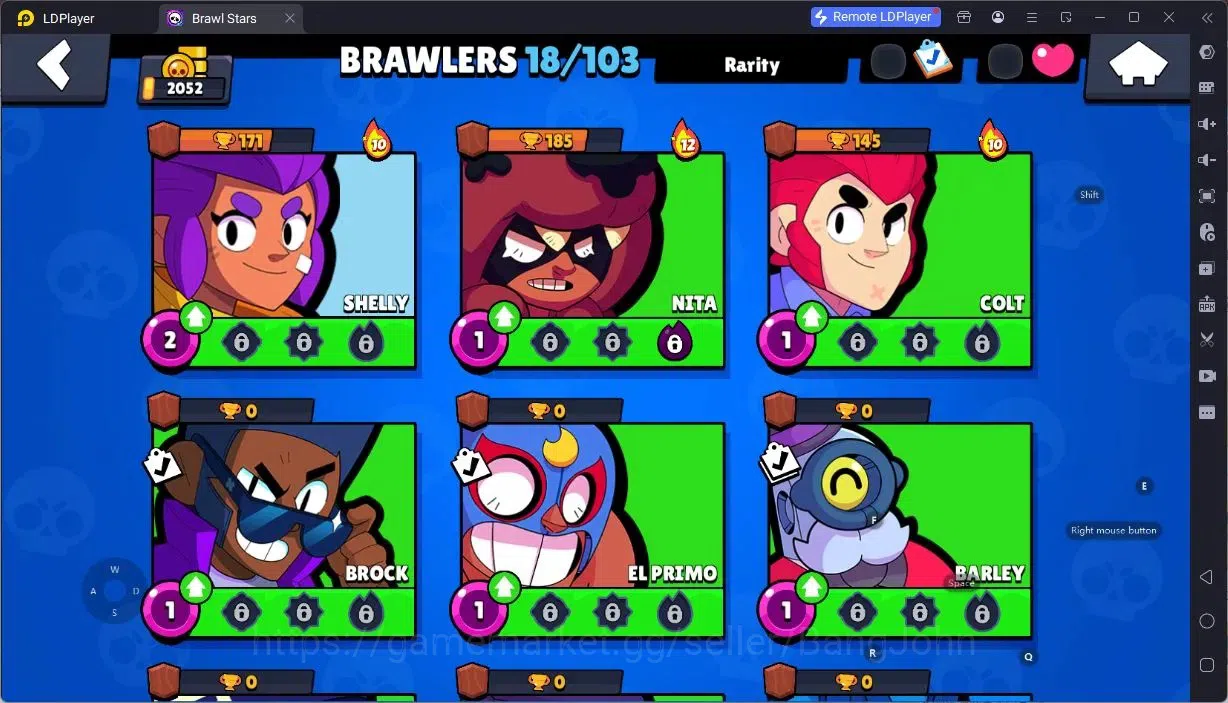 Brawl Stars Accounts Android | 2052 Thropy |18 Brawler|2 Hypercharger(E image 4