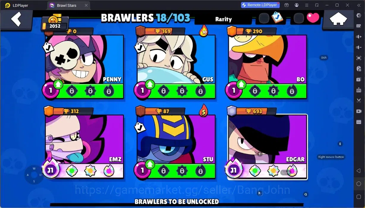 Brawl Stars Accounts Android | 2052 Thropy |18 Brawler|2 Hypercharger(E image 6