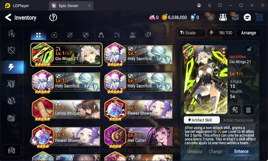 Epic Seven Accounts Global Unverif | 6ML | Tieria | Tenebria | Veronik image 10