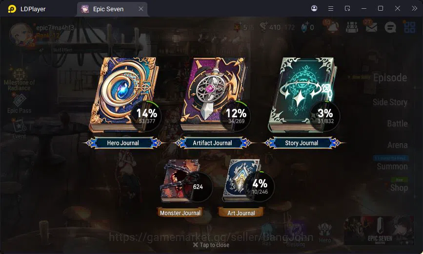 Epic Seven Accounts Global Unverif | 6ML | Tieria | Tenebria | Veronik image 18