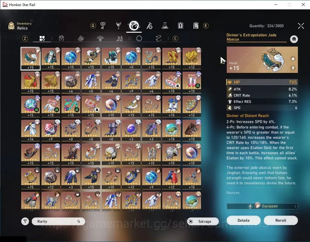 Honkai Star Rail Accounts Others Asia|TL 66|8 Limited|[Saber E1,SW 999]+Sign,Phainon,Robin,Adventurine,Yunli,Archer,Ruan 8