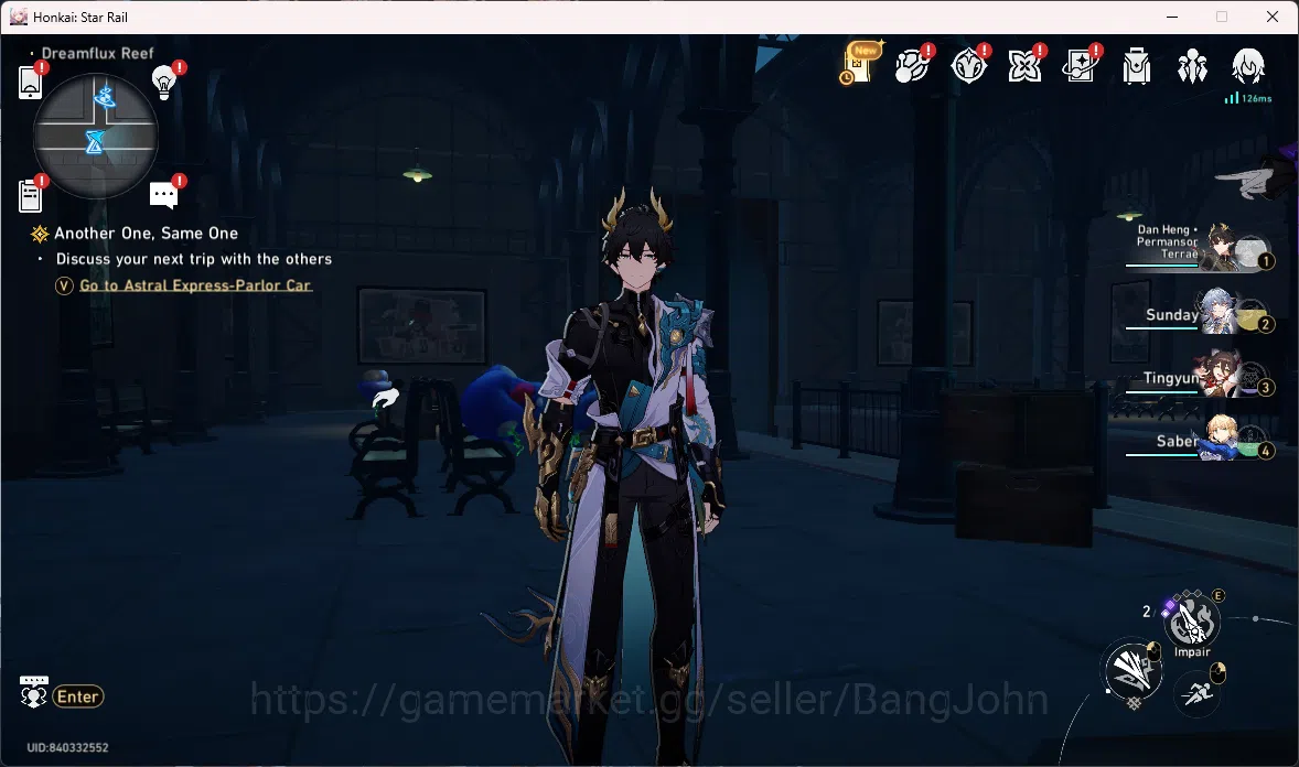 ASIA|TL 69|7 Limit|Saber E2,Sunday,DanHeng PT,Etc|GCS On|MC Stelle|2 LC Limit + 3 LC STD|Check SS|HSR183B Honkai Star Rail Others ASIA|TL 69|7 Limit|Saber E2,Sunday,DanHeng PT,Etc| image 1