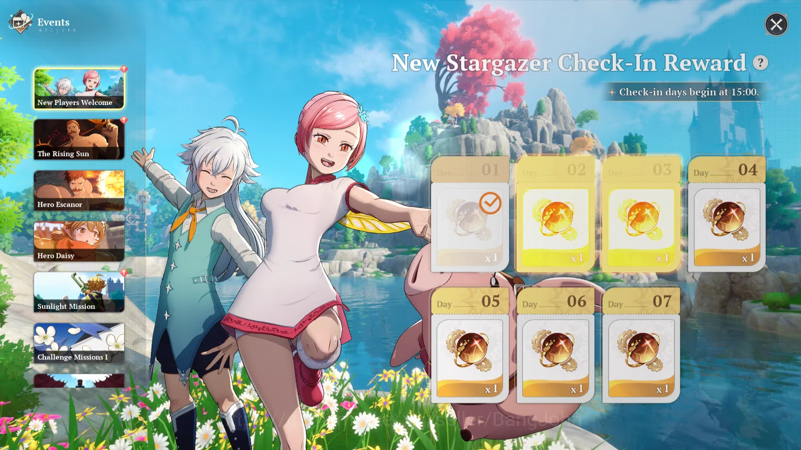 The Seven Deadly Sins: Origin Accounts EUROPE|FreshStarterLvl|2SSR|Meliodas,Guila&4SR|Act image 9