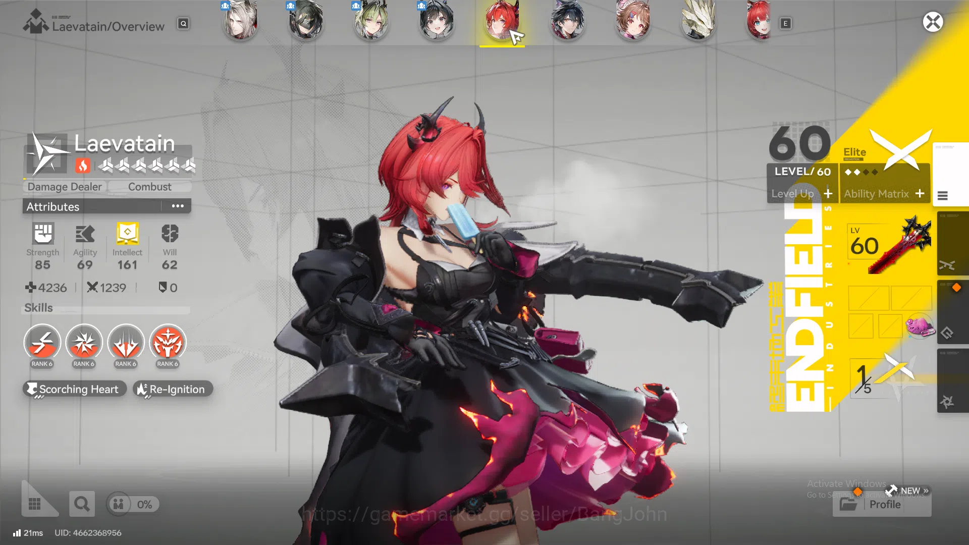 ASIA | 2Limit+2Sign |Laevatain Sign,Tangtang Sign,Lastrite,Lifeng,Ember,Pogra,Ardelia AKE292B Arknights: Endfield Accounts ASIA | 2Limit+2Sign |Laevatain Sign,Tangtang Sign,Lastrite,Lifeng,Ember,Pogra,Ardelia AKE292B
