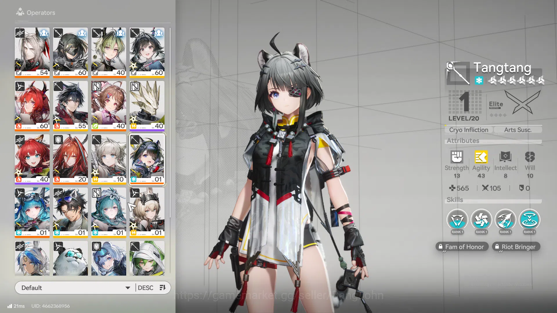 Arknights: Endfield Accounts ASIA | 2Limit+2Sign |Laevatain Sign,Tangtang Sign,Lastrite,Lifeng,Ember,Pogra,Ardelia AKE292B 3