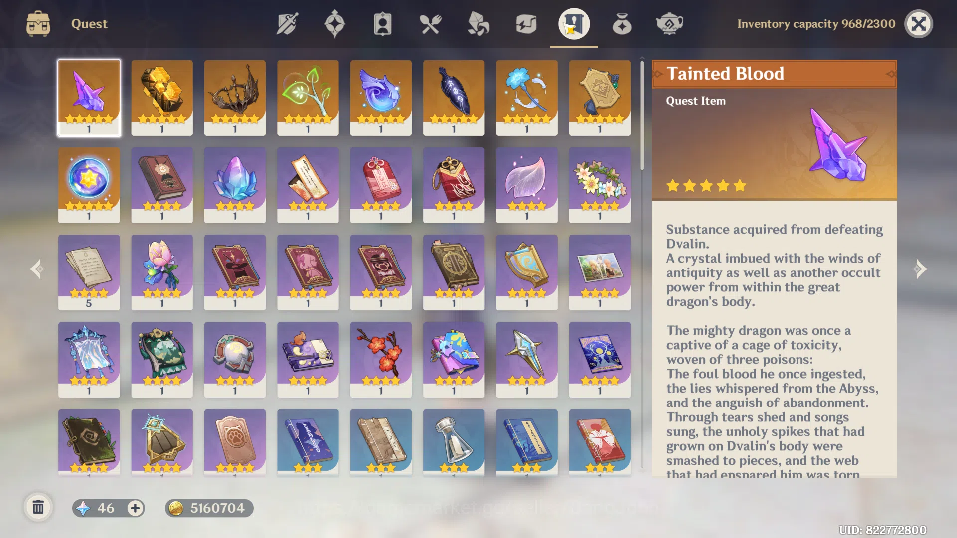 Genshin Impact Accounts Others ASIA|AR 58|10 Limit +11(*5 Weapon)|(Arlecchino,Raiden,Xiao,Ayaka)+Sign,Flins,Yae Miko,Etc|5 12