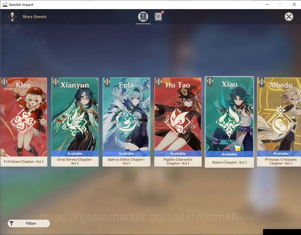 Genshin Impact Accounts Asia | AR 41 | 2 Limited | (Nefer,Durin) | Mc Male image 10