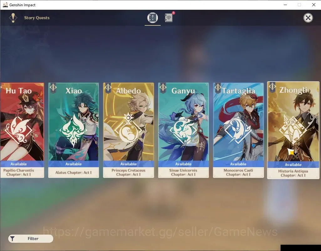 Genshin Impact Accounts Asia | AR 41 | 2 Limited | (Nefer,Durin) | Mc Male image 11