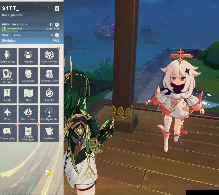 Genshin Impact Accounts Asia | AR 41 | 2 Limited | (Nefer,Durin) | Mc Male image 2