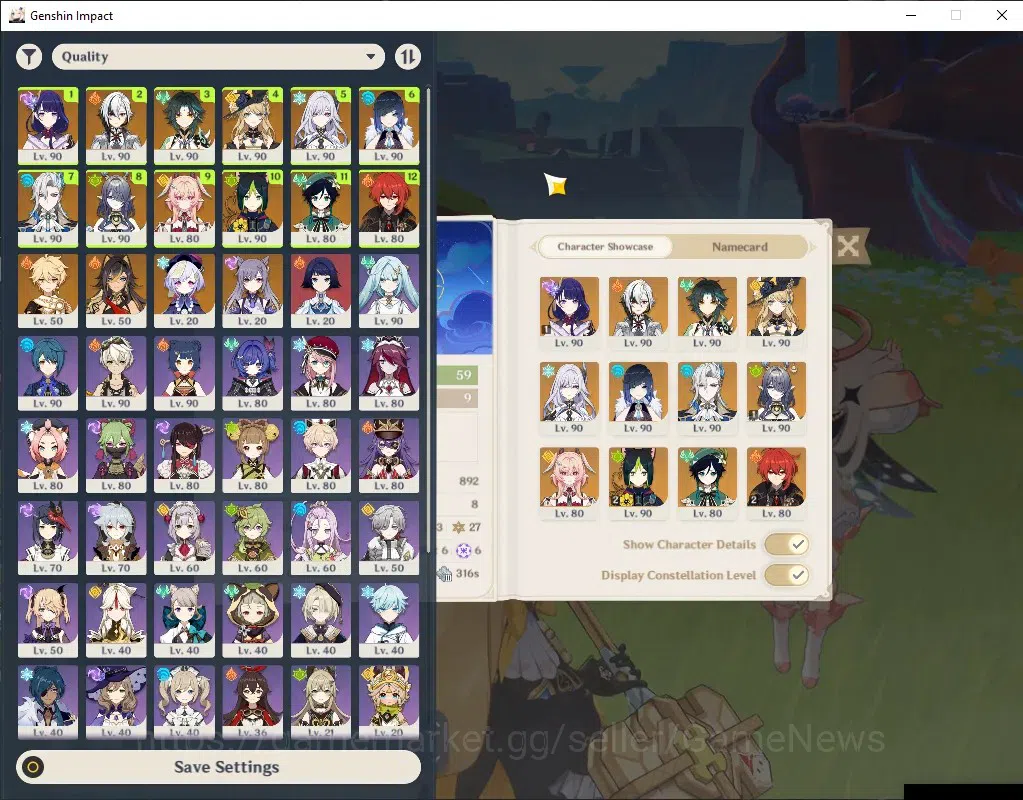Genshin Impact Accounts Others ASIA|AR 59|10 Limited 5(*5 Weap)|(Arlecchino,Xiao,Shogun C1)+Sign,Lauma 1