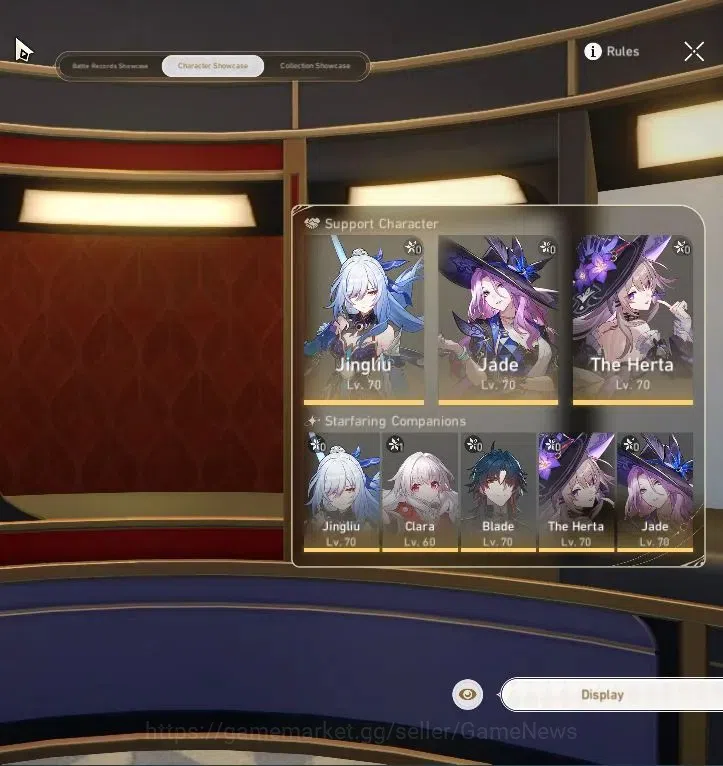 Honkai Star Rail Accounts Asia|TL 60|Selector B5 ON + 1 Golden Comp|6 Limite image 2