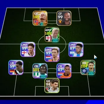 eFootball Accounts Legends & Iconic Players Android|Power 2899|Big Time Erling Haaland|2 Epic Javier Zanetti,Paul
