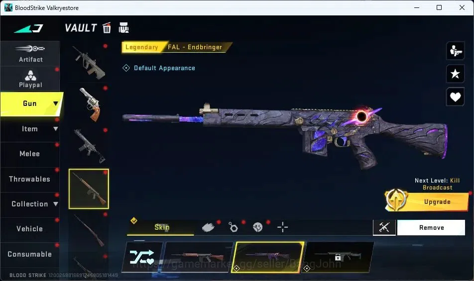 Blood Strike Accounts ASIA | EVO KAG-6 | Collab Katya| 2 Eternal| 2 Coll image 11