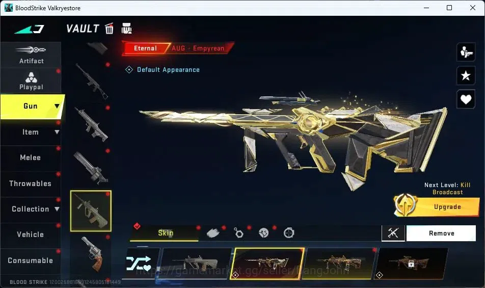 Blood Strike Accounts ASIA | EVO KAG-6 | Collab Katya| 2 Eternal| 2 Coll image 13