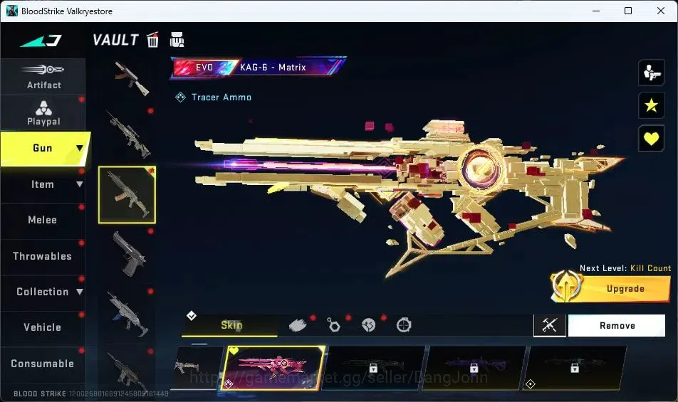 Blood Strike Accounts ASIA | EVO KAG-6 | Collab Katya| 2 Eternal| 2 Coll image 19