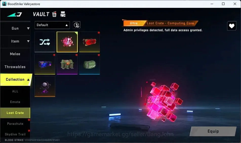 Blood Strike Accounts ASIA | EVO KAG-6 | Collab Katya| 2 Eternal| 2 Coll image 4