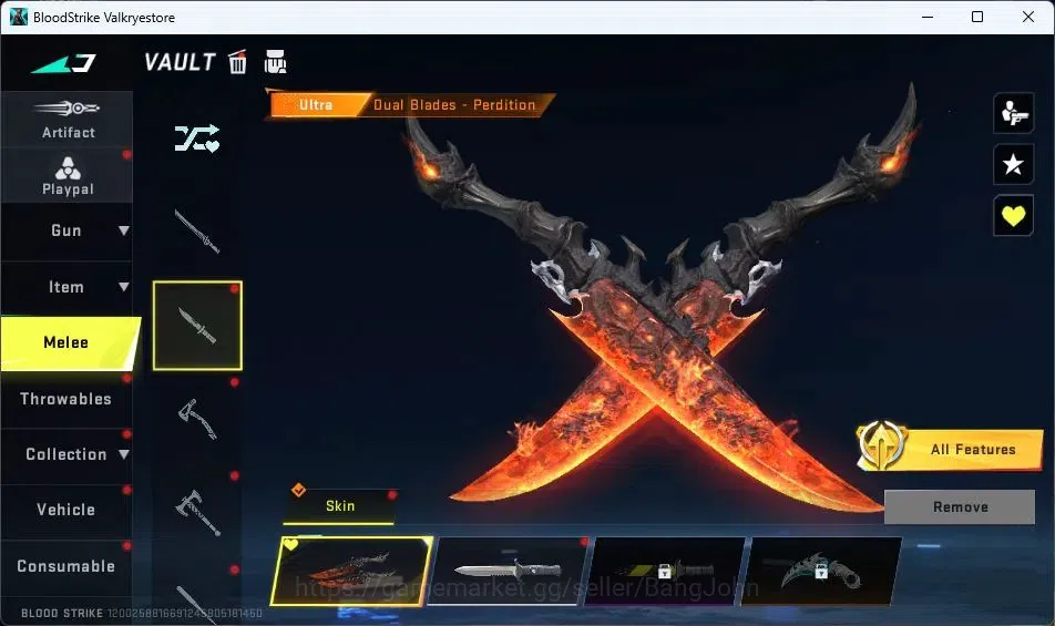 Blood Strike Accounts ASIA | EVO KAG-6 | Collab Katya| 2 Eternal| 2 Coll image 7