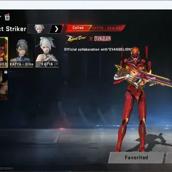 Blood Strike Collab Skin ASIA | EVO KAG-6 | Collab Katya| 2 Eternal| 2 Coll image 1