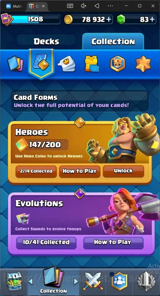 Clash Royale Accounts Mobile | KTL 14 | Trophy 9184 | 121 Cards | Arena image 10