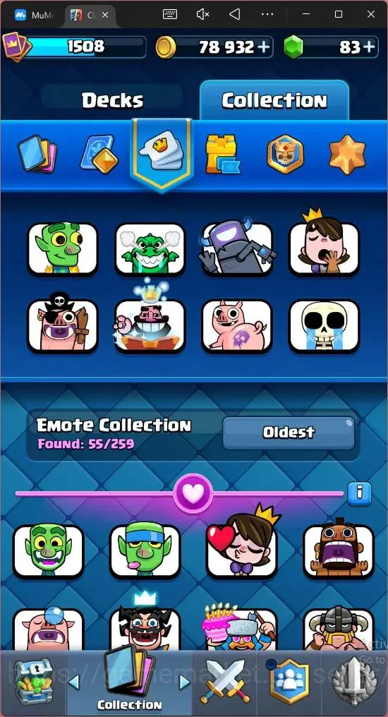 Clash Royale Accounts Mobile | KTL 14 | Trophy 9184 | 121 Cards | Arena image 11