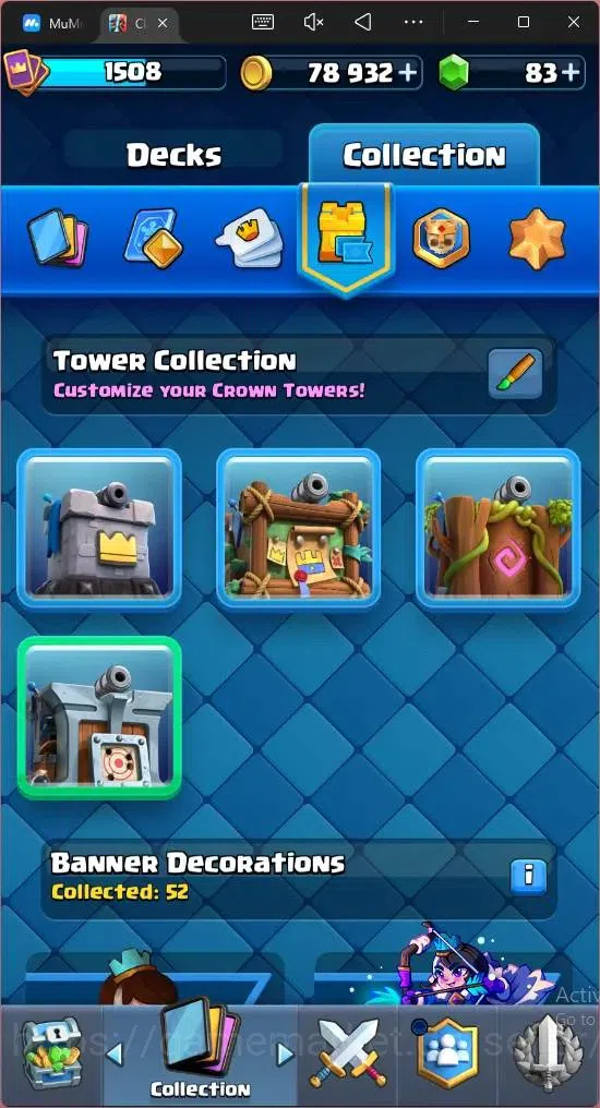 Clash Royale Accounts Mobile | KTL 14 | Trophy 9184 | 121 Cards | Arena image 12