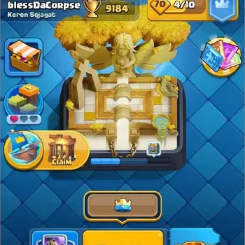 Clash Royale Others Mobile | KTL 14 | Trophy 9184 | 121 Cards | Arena  image 1