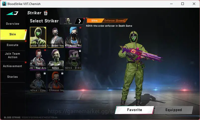 Blood Strike Accounts ASIA|EVO KAG-6|Eternal(UZI & Zero)|Collab Ethan|Ul image 10
