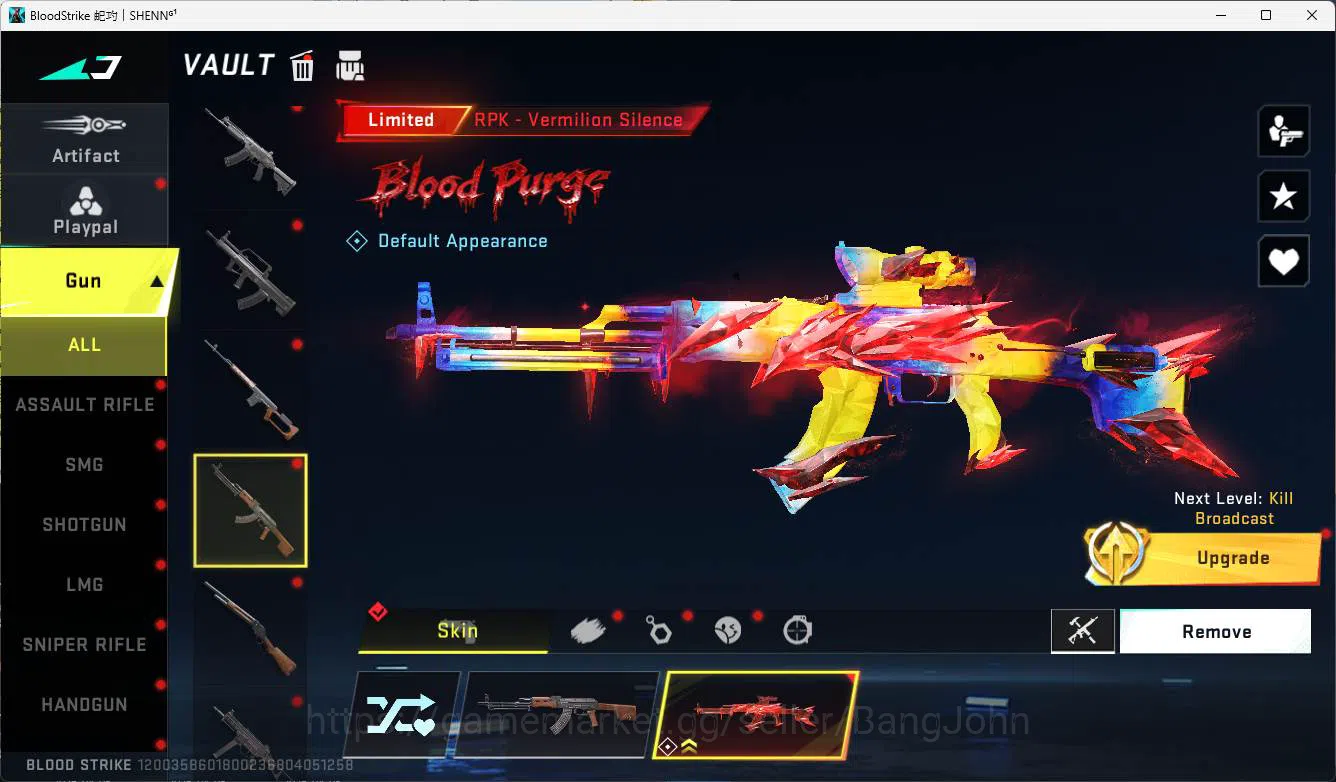 Blood Strike Accounts ASIA | ultra NOVA thorn rose, Ultra dualblade, ult image 14