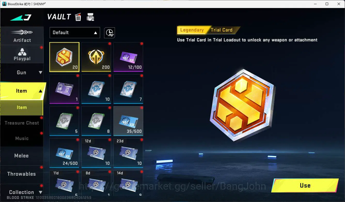 Blood Strike Accounts ASIA | ultra NOVA thorn rose, Ultra dualblade, ult image 15