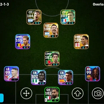 eFootball Accounts High-End Android|PW 3175|BIGT Messi Bellingham,Epic RuiCosta Aguero Cantona,Shwt KDB Messi Laporte