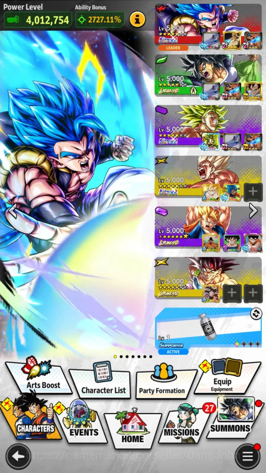 Dragon Ball Legends Accounts Android | Lvl 161|461M Total Power|20.9K CC|3 LR|6 image 19