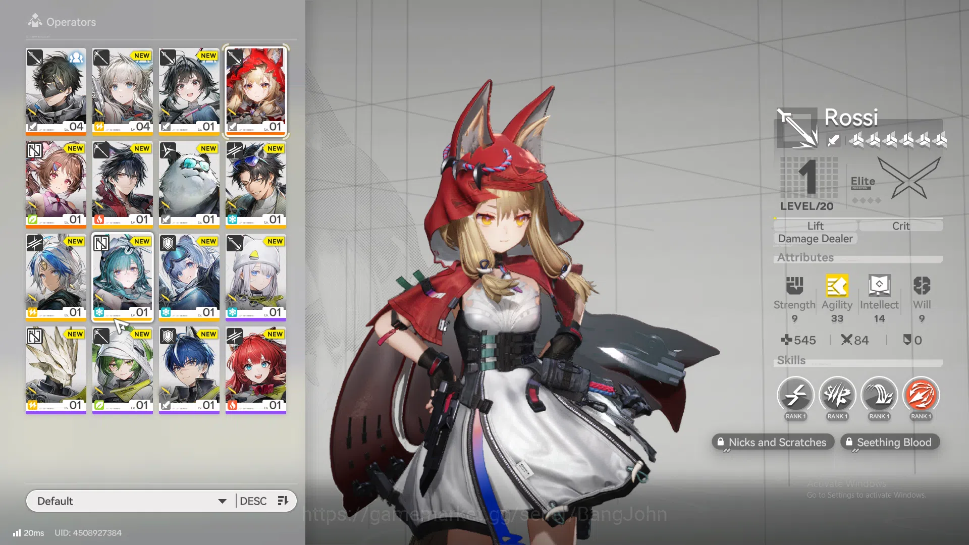 ASIA | Starter | 1Limit |Rossi,ardelia,wulfgard,mcmale WP 6S 2 AKE175B Arknights: Endfield Accounts ASIA | Starter | 1Limit |Rossi,ardelia,wulfgard,mc image 1