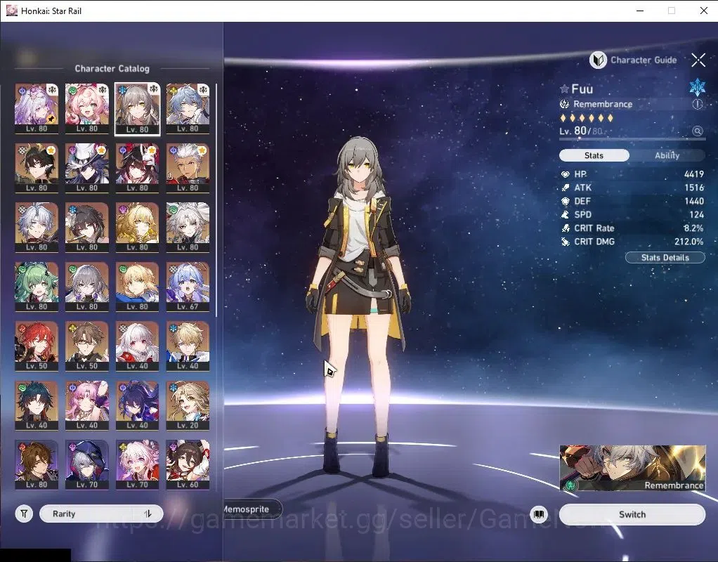 Honkai Star Rail Accounts Asia|TL 70|Premium Hypercarry|17 Limited|[Casto,Sp image 4