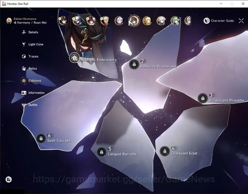 Honkai Star Rail Accounts Asia|TL 70|Premium Hypercarry|17 Limited|[Casto,Sp image 5