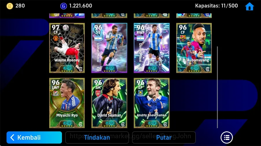 eFootball Accounts Others Android|PW 3169|Manuel Neuer ShowT,Alessandro Nesta ShowT,Luis Suarez Epic,Mlyalchi Ryo 1