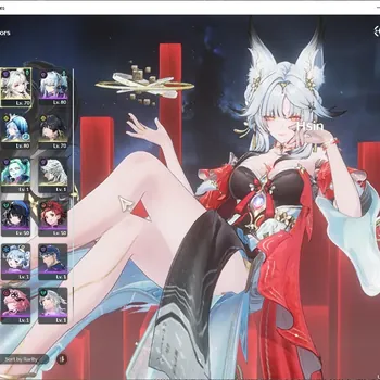 Wuthering Waves Accounts Starter SEA|UL 53|4 Limited (Hsin,Chisa,Iuno)+Sign Rebecca + 3 Standard Char|DB Lvl 30|Female